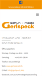 Mobile Screenshot of gerlspeck.info