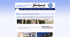 Desktop Screenshot of gerlspeck.de